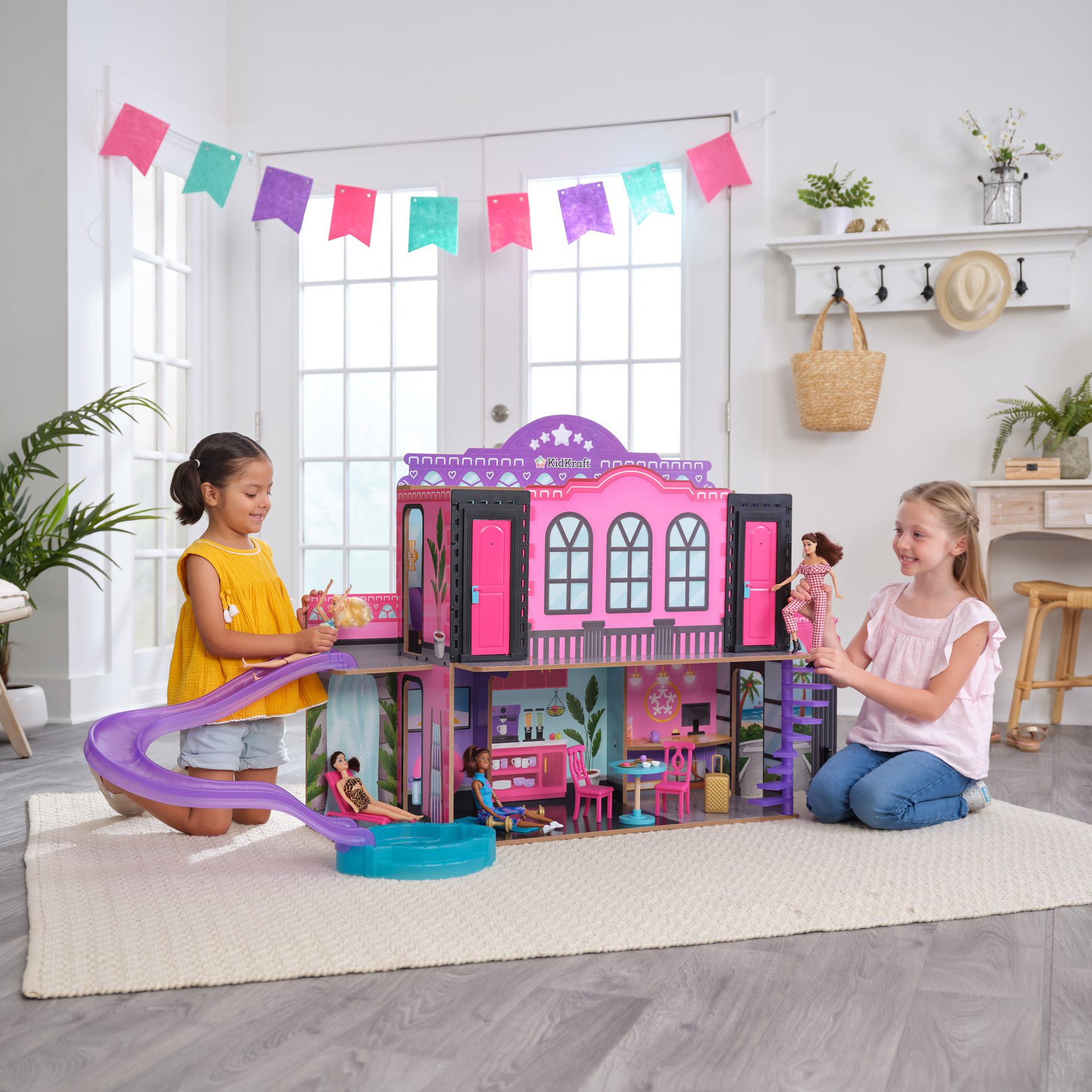 2-in-1-hotel-waterslide-dollhouse2 2-in-1-hotel-waterslide-dollhouse2