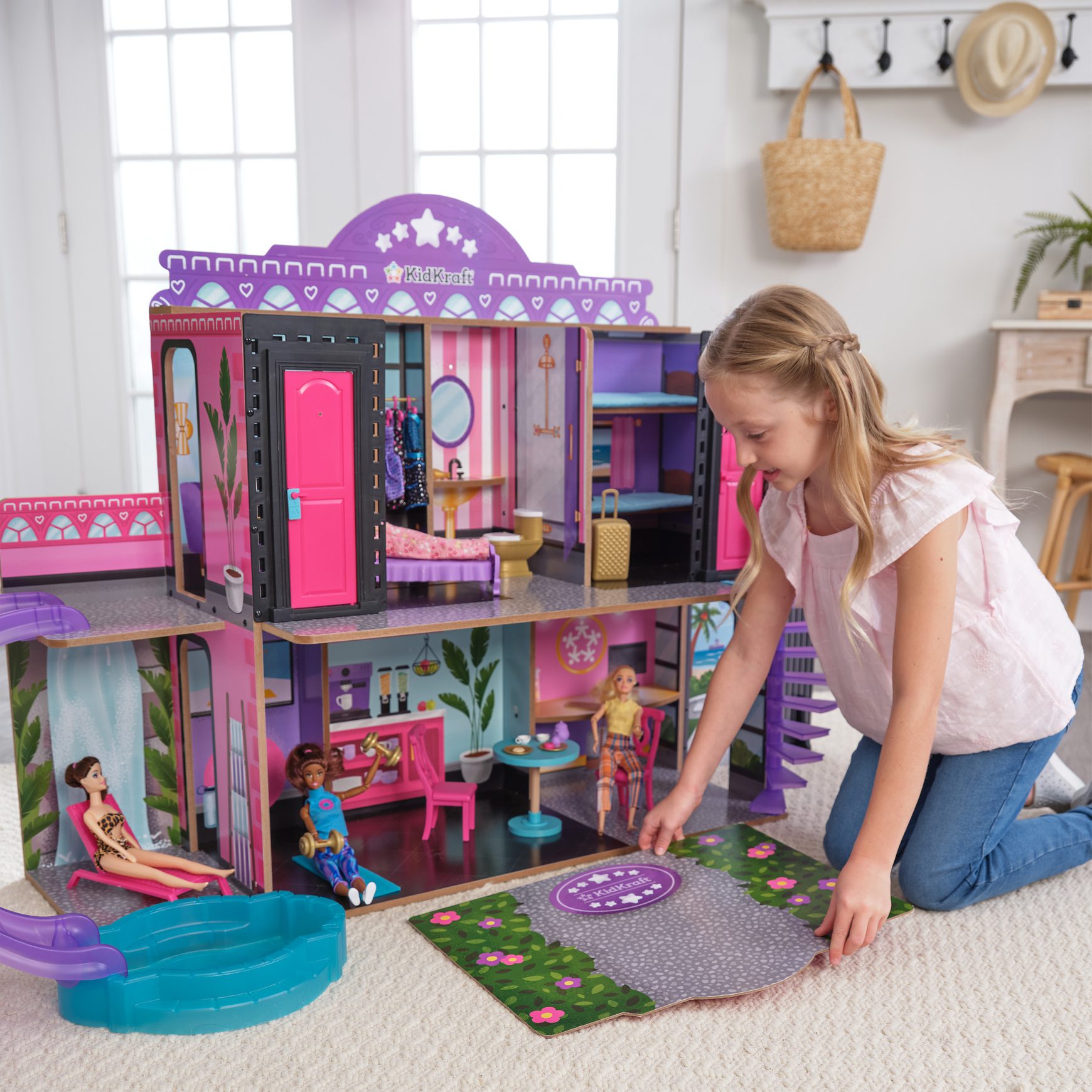 2-in-1-hotel-waterslide-dollhouse91 2-in-1-hotel-waterslide-dollhouse91