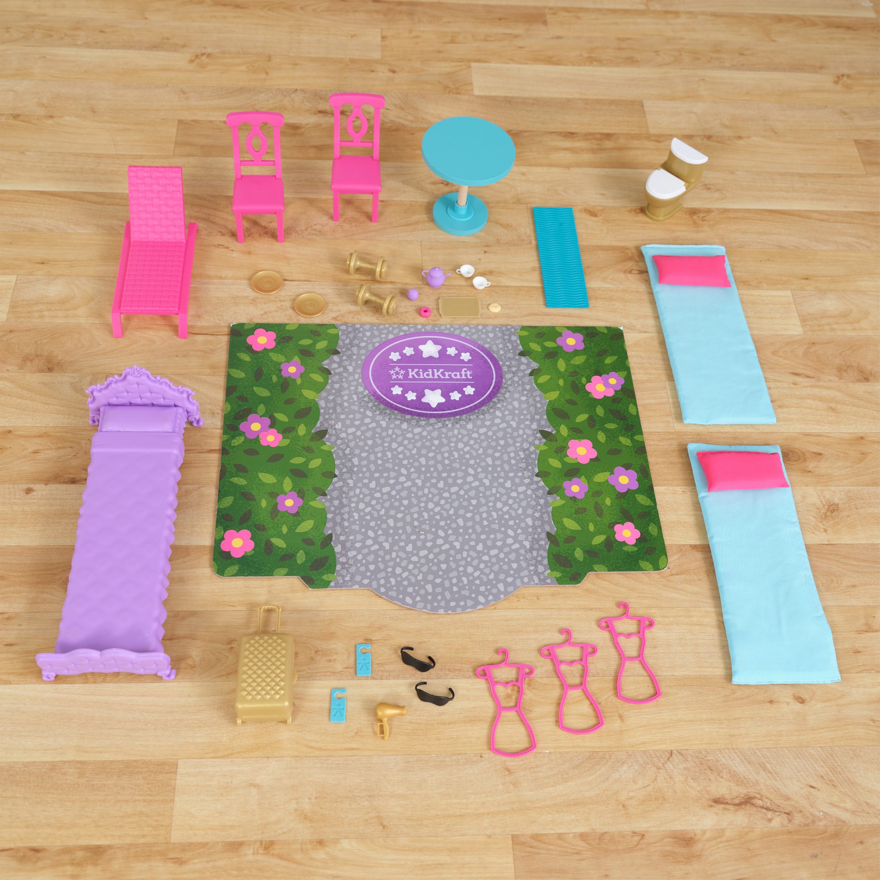 2-in-1-hotel-waterslide-dollhouse96 2-in-1-hotel-waterslide-dollhouse96