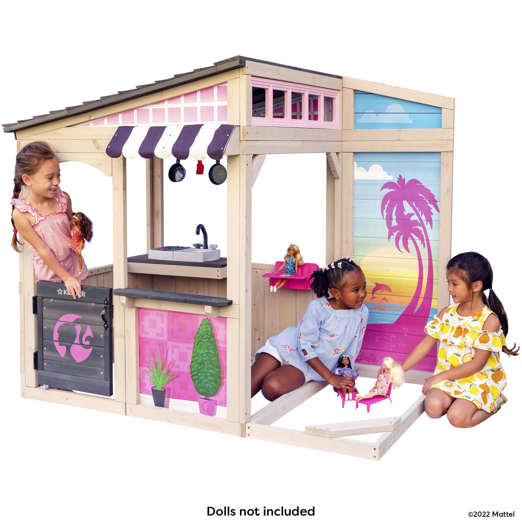 barbie-seaside-wooden-outdoor-playhouse