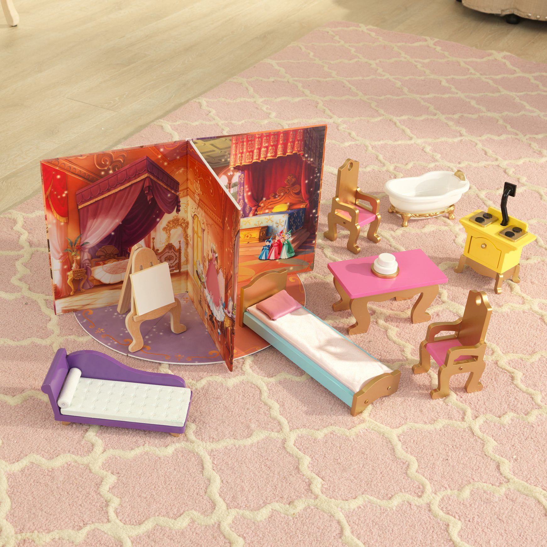 disney-princess-royal-celebration-dollhouse5 disney-princess-royal-celebration-dollhouse5