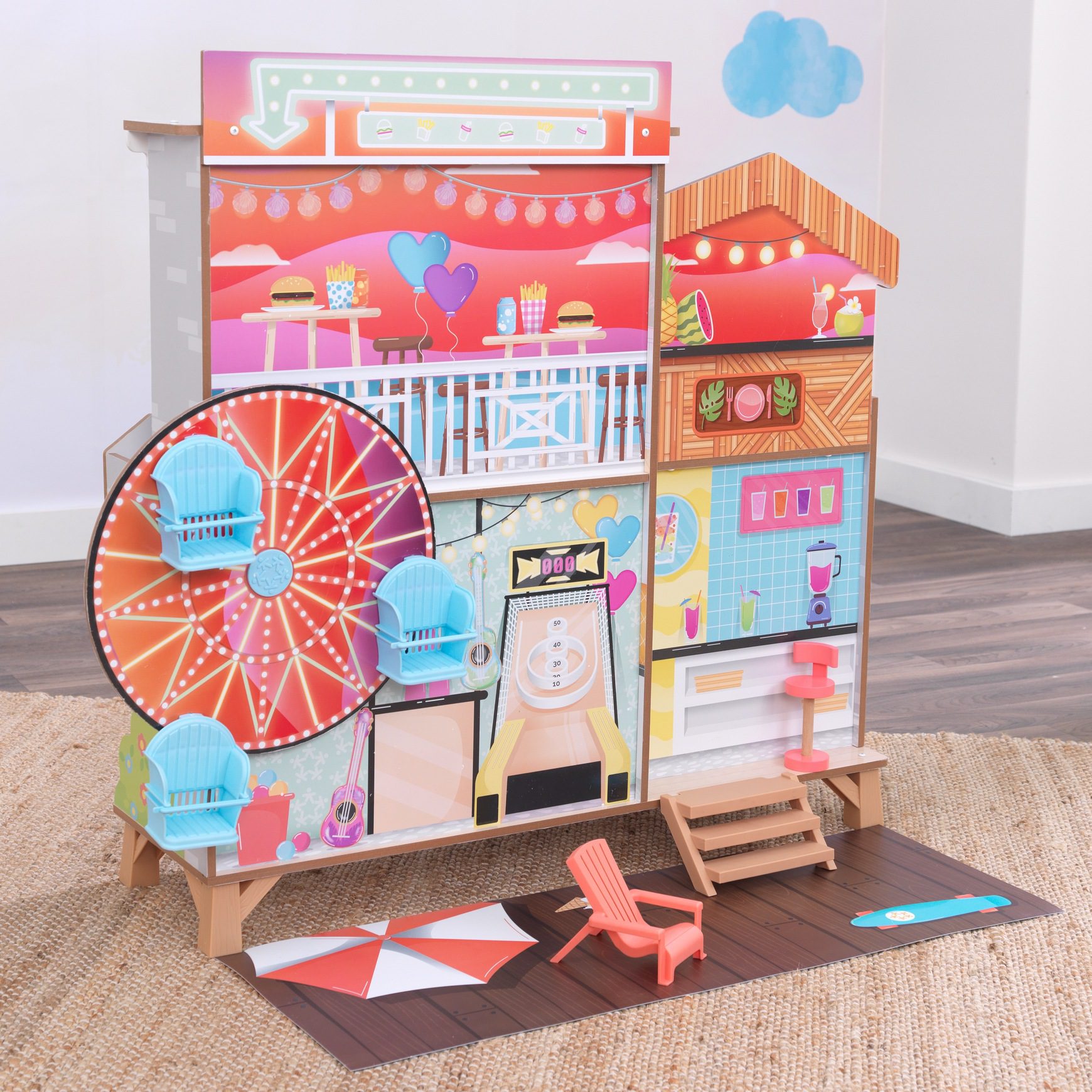 ferris-wheel-fun-beach-house-dollhouse6 ferris-wheel-fun-beach-house-dollhouse6