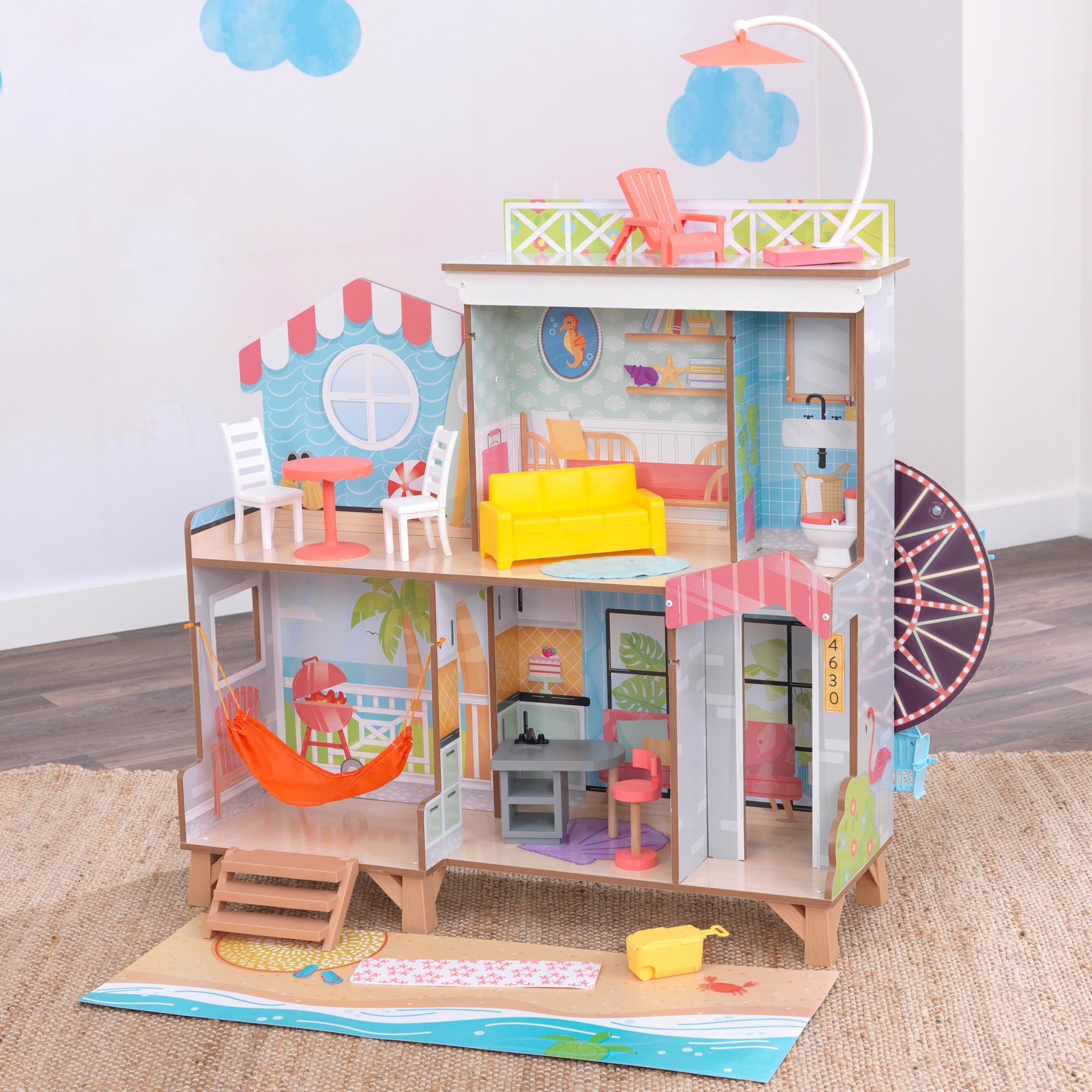 ferris-wheel-fun-beach-house-dollhouse7 ferris-wheel-fun-beach-house-dollhouse7