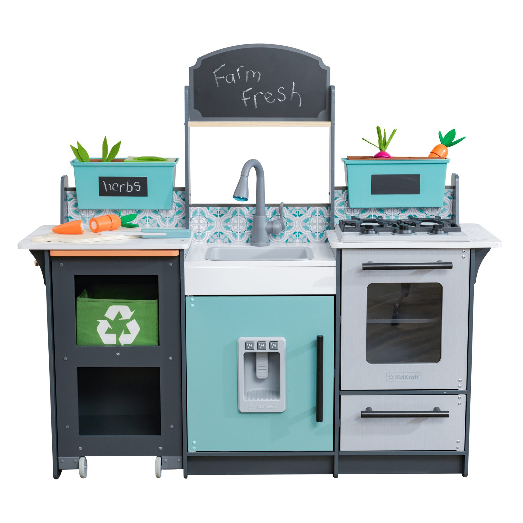 garden-gourmet-play-kitchen-with-ez-kraft-assembly