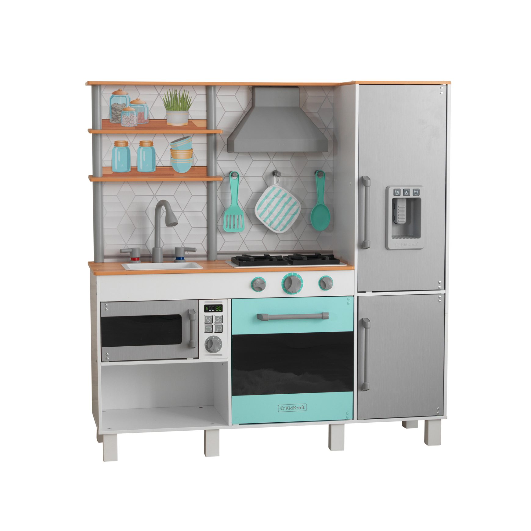 gourmet-chef-play-kitchen-with-ez-kraft-assembly