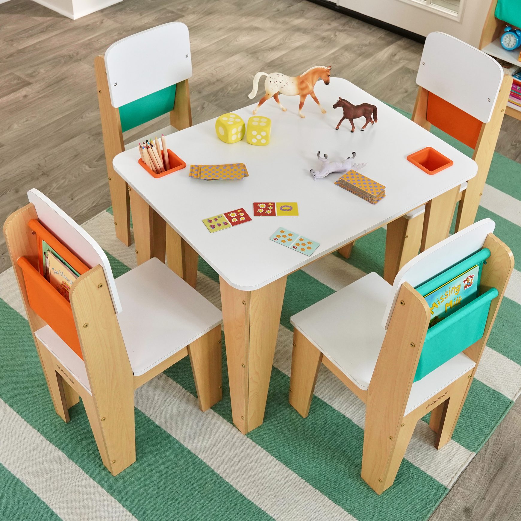 pocket-storage-table-and-4-chair-set-natural2 pocket-storage-table-and-4-chair-set-natural2