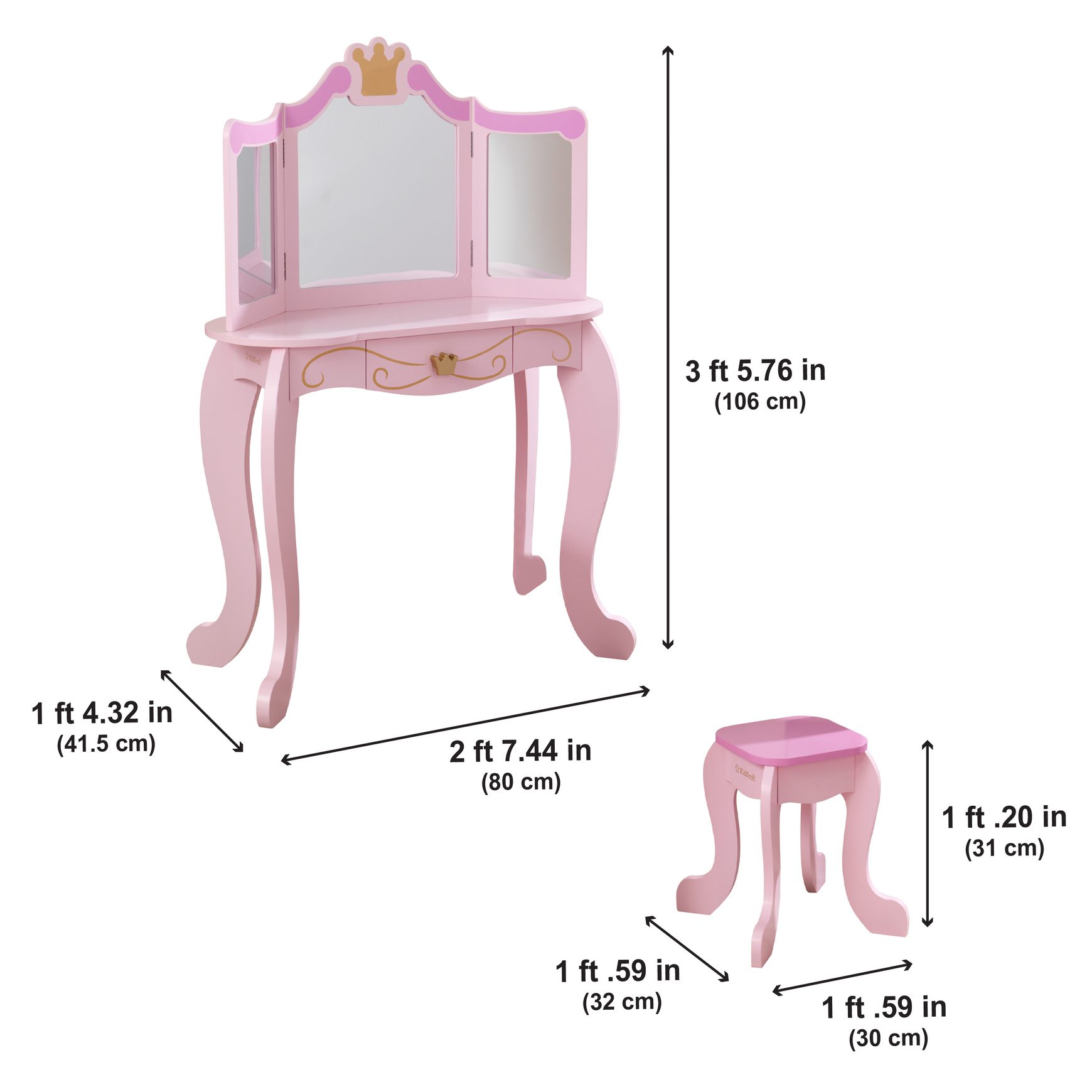 princess-vanity-stool92 princess-vanity-stool92